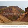 Multicolored rhyolite mountains in Landmannalaugar