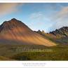 Landscape view in the east of Iceland